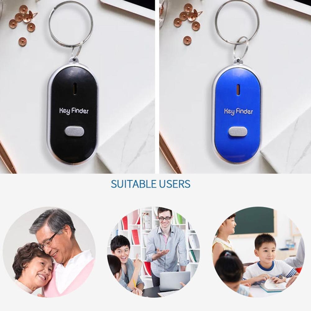 Portable Personal GPS Locator Wireless Whistle Key Finder Sensor Device Finder Key Audio Anti-lost V0K1
