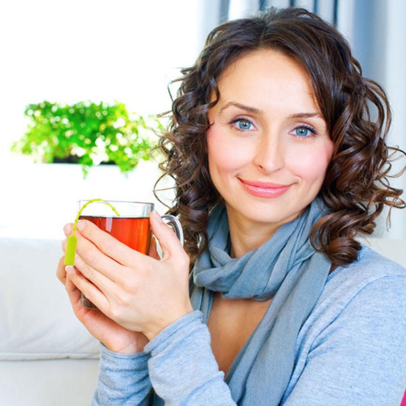 Herbruikbare Siliconen Thee-ei Creatieve Uil Vormige Theezakje Koffie Filter Diffuser Zeef Thee Accessoires Theewaar Accessoires