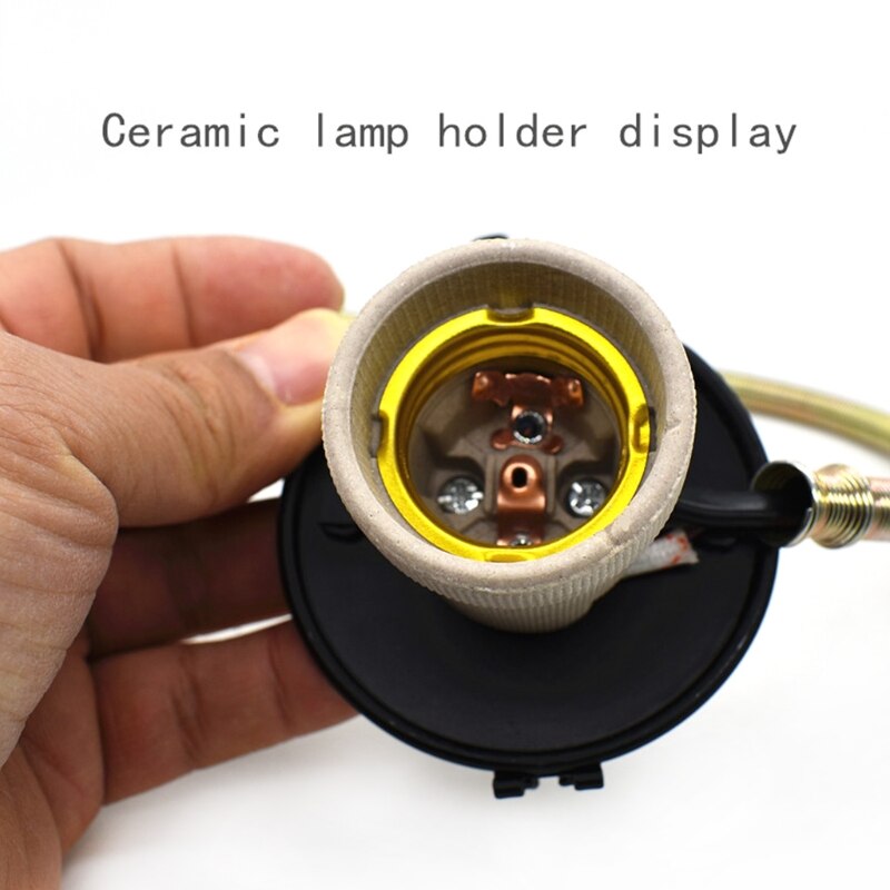 Vinteropvarmning krybdyr varmelampe kæledyr coop varmelegeme kit papegøje varmere lampe multifunktionel belysning skildpadde varmemitter