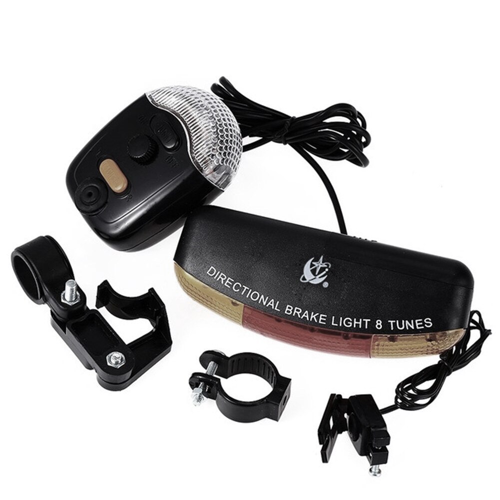 Led Fiets Licht Richtingaanwijzer Fiets Achterlicht Elektrische Claxon Remlicht Fiets Accessoires