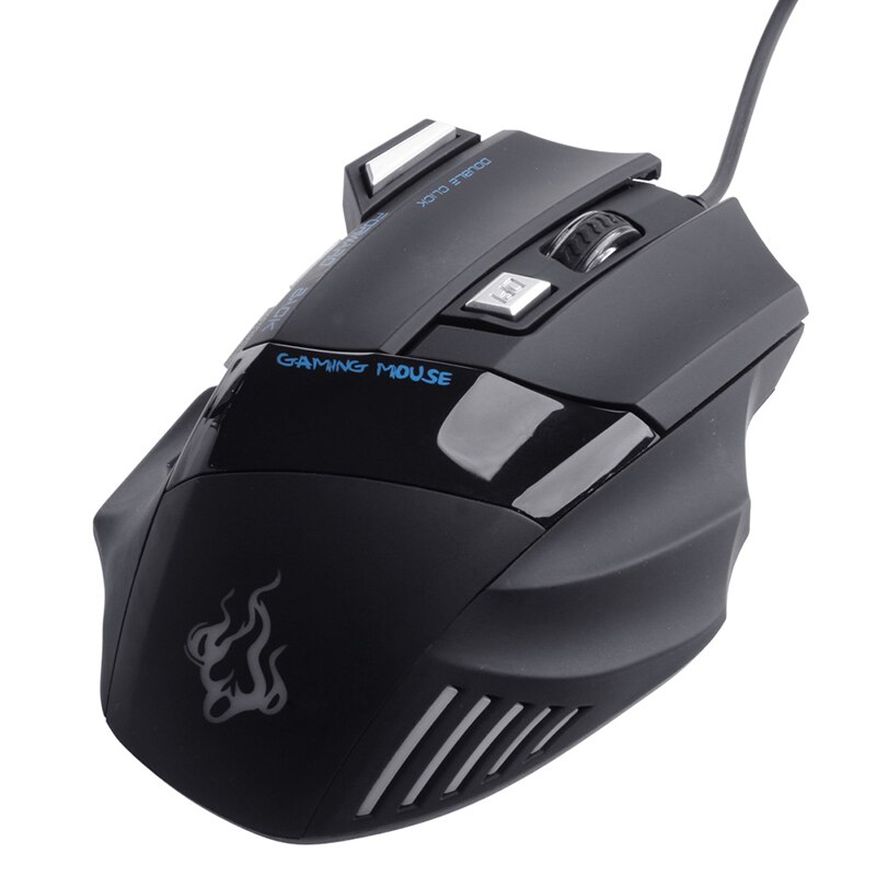 5500 DPI 7 Button LED Optical USB Wired Gaming Mice Mouse For Pro Gamer -PC Friend