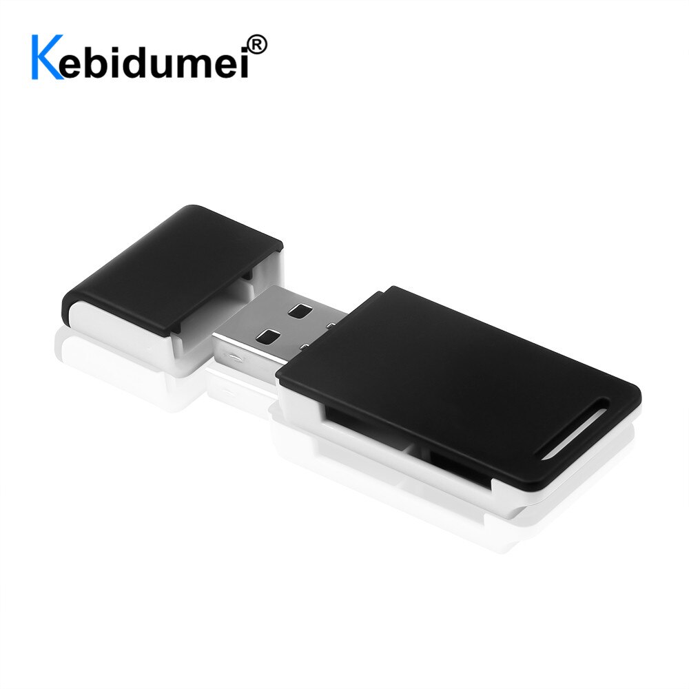 Kebidu USB 2,0 lector de tarjetas de memoria múltiple Micro SD SDHC TF M2 MMC MS PRO DUO adaptador de tarjeta para teléfono móvil ordenador portátil transferencia de datos