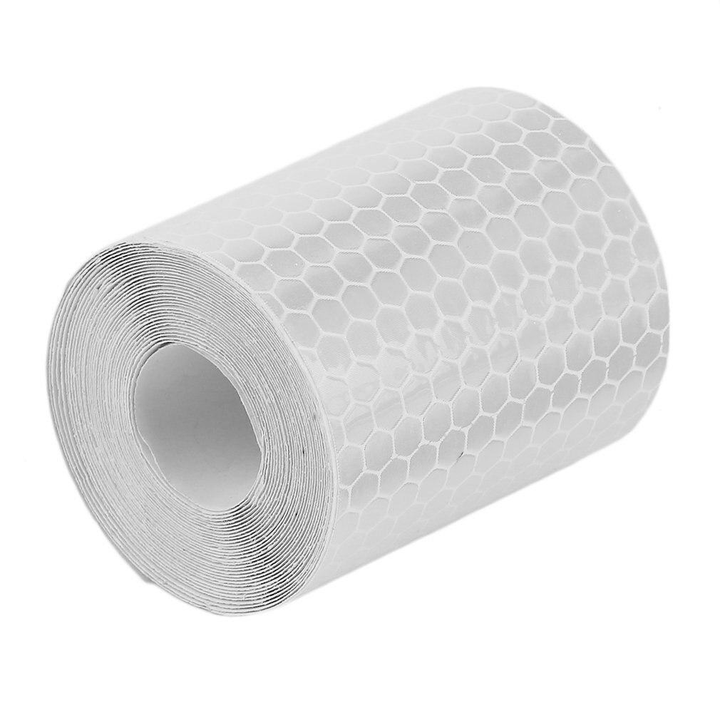 5cm x 3m de sécurité bande réfléchissante autocollants voiture-style auto-adhésif avertissement bande Automobiles moto matériau réfléchissant