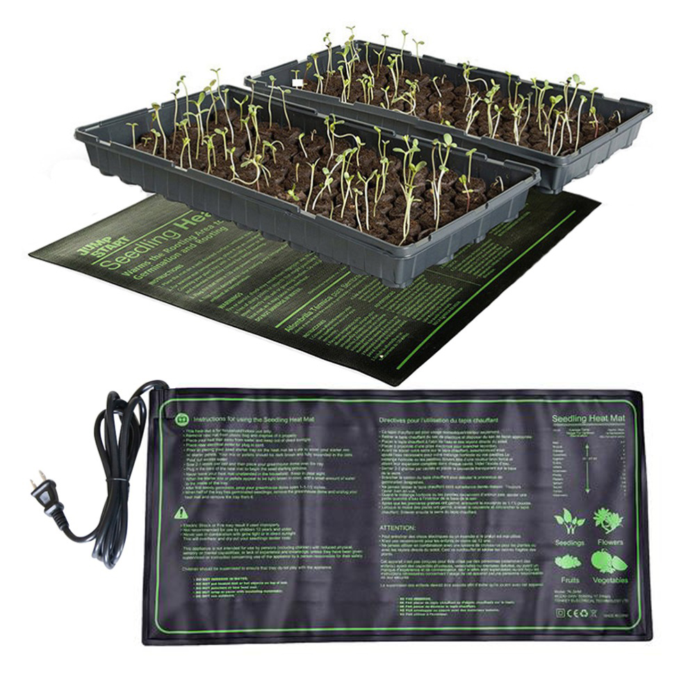 10*20.75Inch Waterproof Seedling Heating Mat Plant Growth Mat Seed Germination Propagation Clone Starter Pad Gardening Tool
