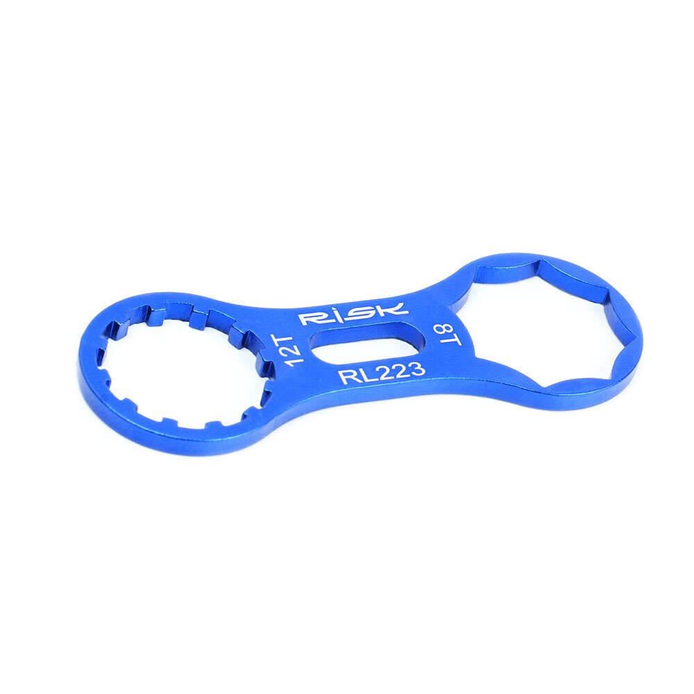RISK Bicycle Front Fork Wrench For SR Suntour XCR/XCT/XCM/RST Bike Front Fork Cap Repair Disassembly Tools Aluminum Lightweight