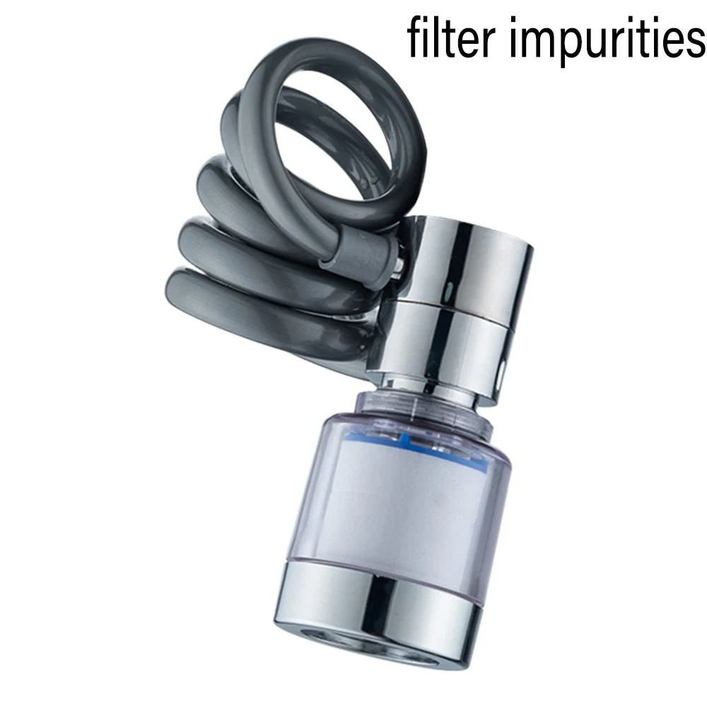 Multi-Angle 360° Swivel Kitchen Faucet Sprayer – Universal Water-Saving Attachment With Dual Nozzles, Fits M22/M24 Threads
