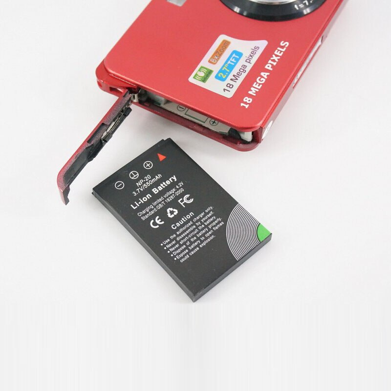 Newest 18Mp Max 5Mp CMOS Sensor Digital Cameras 8x Digital Zoom 2.7 Inch Anti-shake Function Face Detection Smile Capture