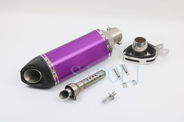 Universal 38-51MM Motorcycle Exhaust Ak Modified Scooter Sand Pit Dirt ATV Modified For Motorbike Exhaust: A
