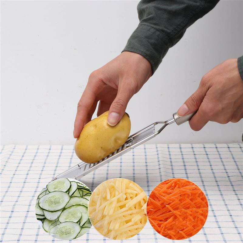 Multifunction Vegetable Slicer Stainless Steel Grater Cutter Shredder Fruit Potato Carrot Peeler Grater Kitchen Accessories Tool