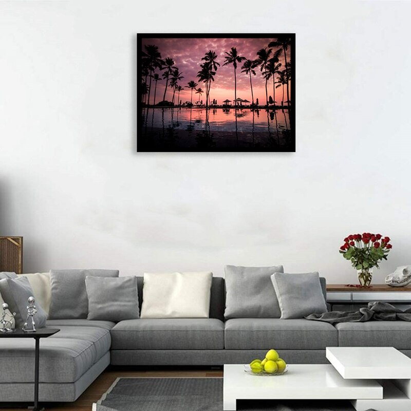 Diamond Painting Kits for Adults 5D DIY Full Drill By Number Round Crystal Rhinestone Embroidery Arts Craft