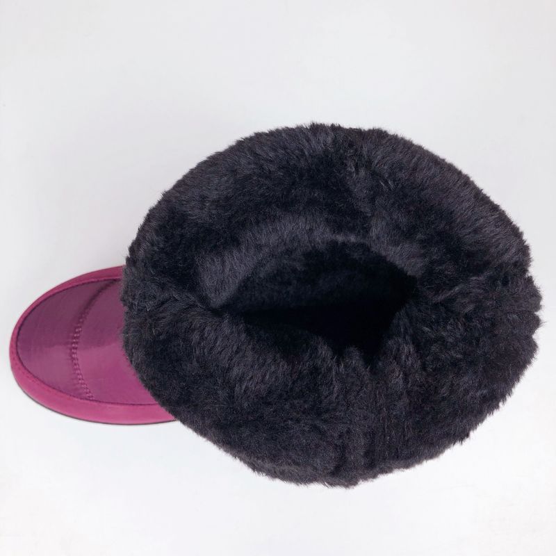 Waterdichte Laarzen Vrouwen Winter Snowboots Warm Pluche Fur Enkellaarsjes Casual Dames Wig Schoenen Voor Vrouwen Zip Bota Feminina