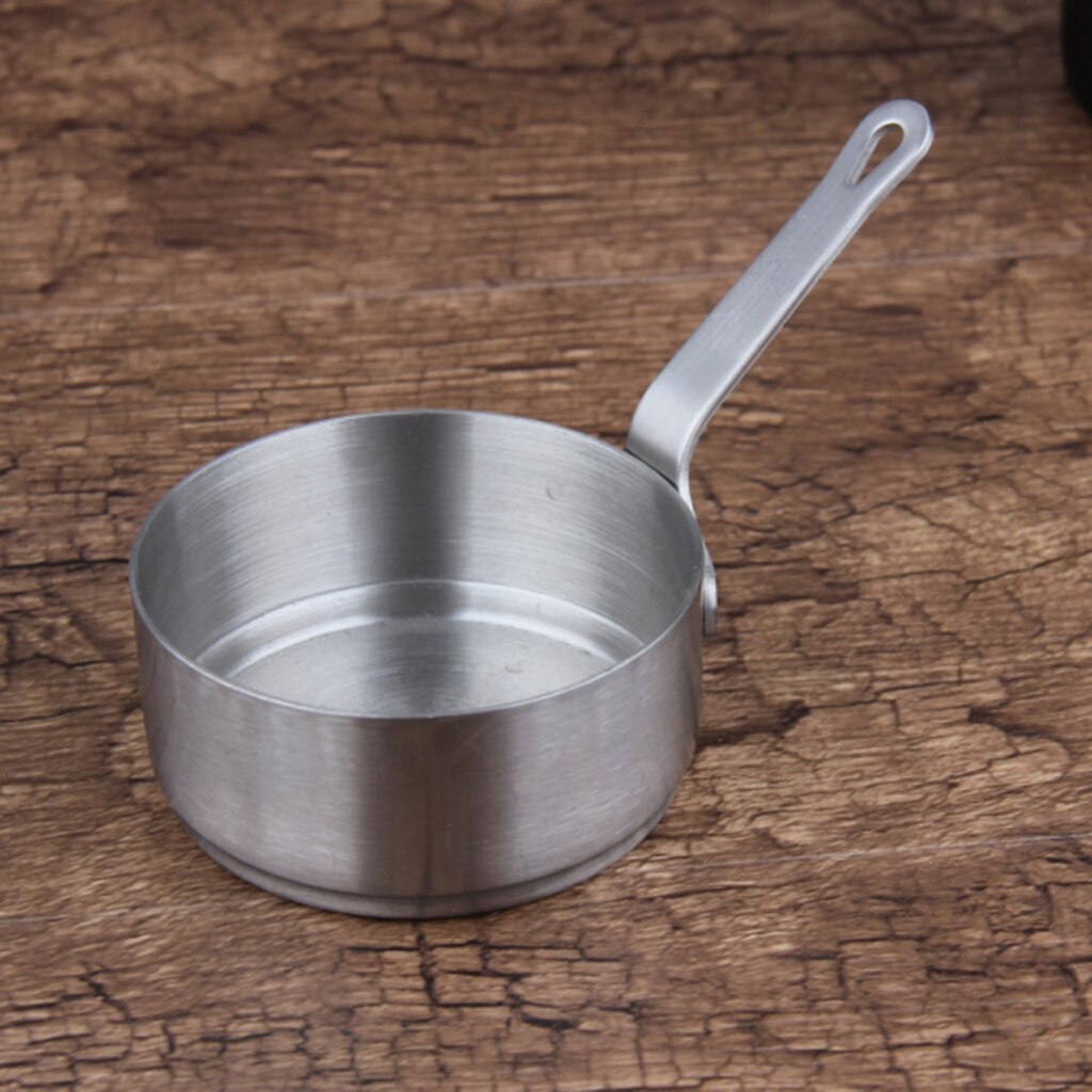 2 stk non-stick mini kasserolle kokekar kokepanne gryte saus serveringspanne 50ml