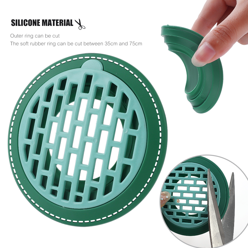 Floor Drain Cover Anti-insect and Anti-odor Fast Drainage Bath Shower Floor Strainer Cover Kitchen Bathroom Drain Hair Products