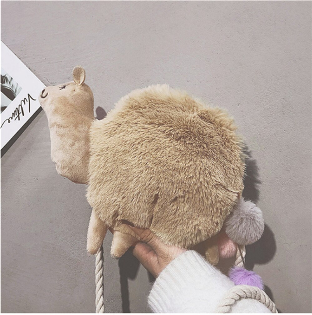 Women Alpaca Llama Handbag Coin Purses Shoulder Messenger Crossbody Tote Bags Purse Satchel: Default Title