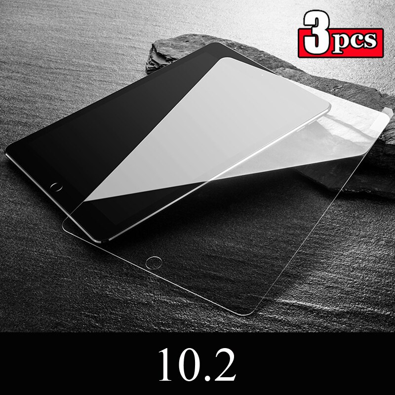 9H Gehärtetem Glas Für iPad Air 4 10,9 zoll 2,5 D Volle Abdeckung Screen Protector Für iPad Pro 11 Air 2 3 MiNi 5 4 3 2 10,2 Glas: 10.2