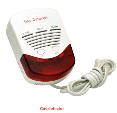 Bedrade Gasdetector Voor Alarmsysteem 433 mhz/315 mhz optioneel