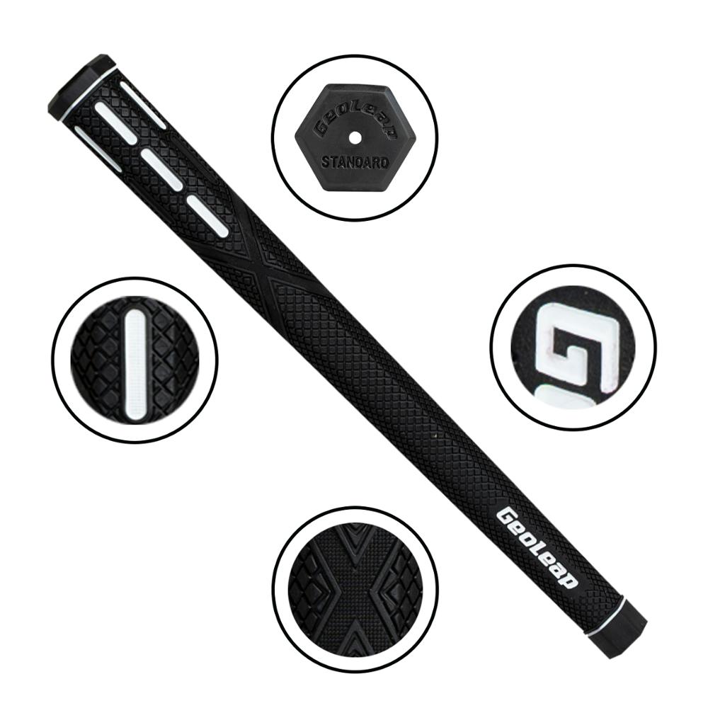 Geoleap TPE Golg Grips Hexagonal Golf Club Grip Non Slip Grip Standard, 7 Colors to Choose,10pcs