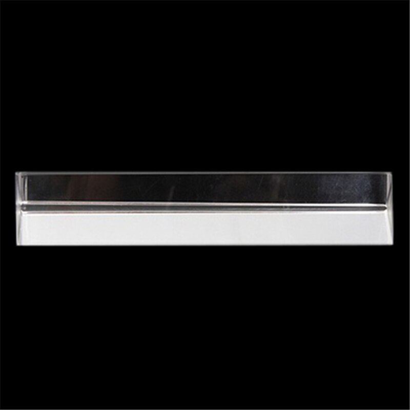 6 " optisch glas drievoudig driehoekig prisma natuurkunde onderwijs lichtspectrum 15cm