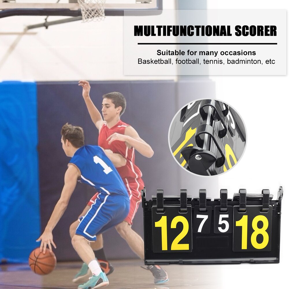 Digitale Sport Tafeltennis Scorebord Basketbal Voetbal Volleybal 4-Digit Score Board Concurrentie Digitale Score Board