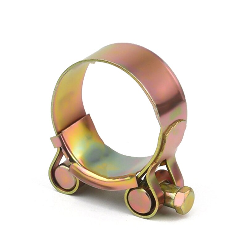 Durable Adjustable Pipe Clamp Carbon Steel Galvanized Round Fixing Hose Clip