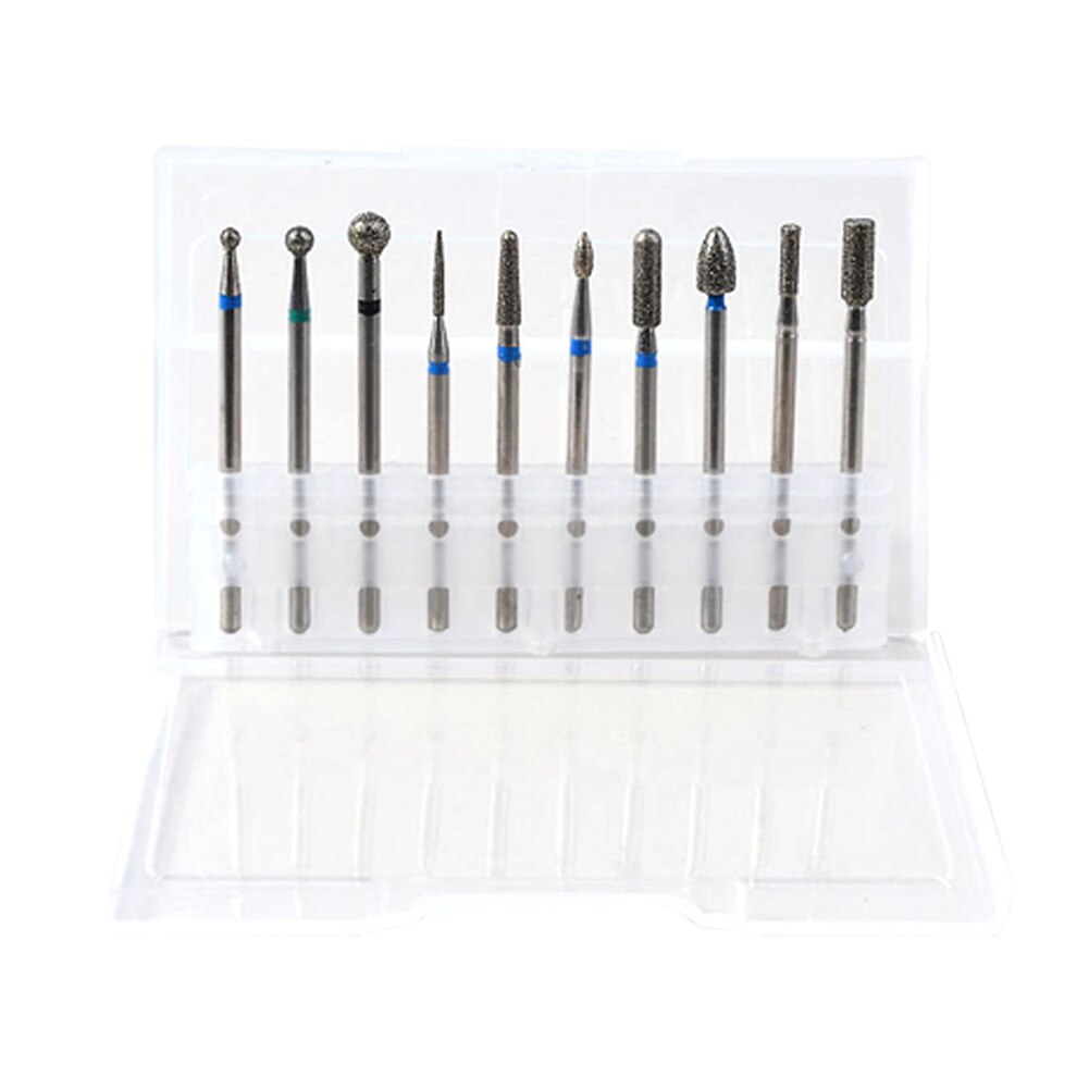 Nail art verktøy tilbehør fresebor manikyr pleie polish fil bits sett nyttige verktøy fjern cuticle cleaner multifunksjonell