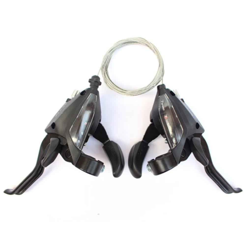Bike Shifter ST-EF500 3X7 Speed Remhendel Combo Set Flexibele Gear Zichtbaar Gear Display Fiets Shifter Voor 22.2mm Stuur