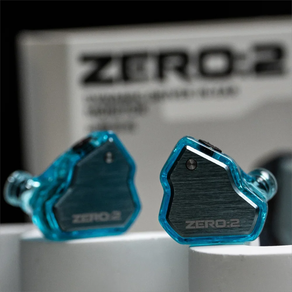 7 Hz X Crinacle Zero 2 Zaktualizowany sterownik dynamiczny 10 mm IEM Przewodowe słuchawki douszne Słuchawki do gier z kablem OFC IEM dla muzyka