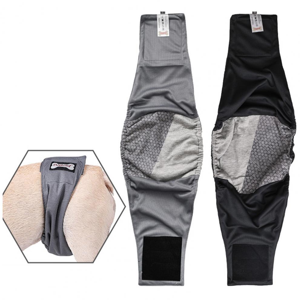 Dogs Diapers Anti-Harassment Fastener Tape Pet Diapers Pants Solid Color Dogs Diapers Wraps for Home Use Puppy Pants