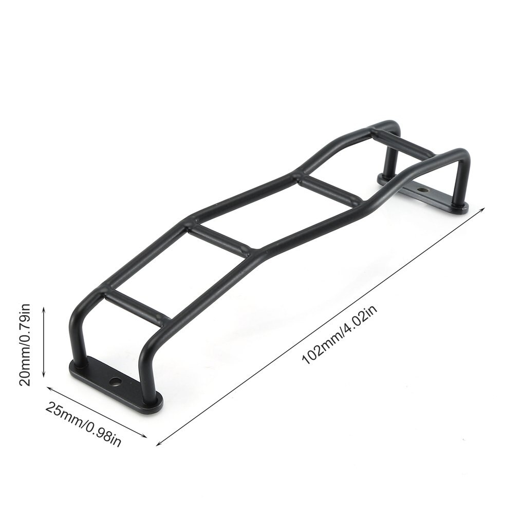 Rc Auto Metalen Mini Trappen Ladder Accessoires Voor Traxxas TRX4 TRX-4 Bronco SCX10 SCX10 Ii 90046 90047 1/10 Rc Crawler