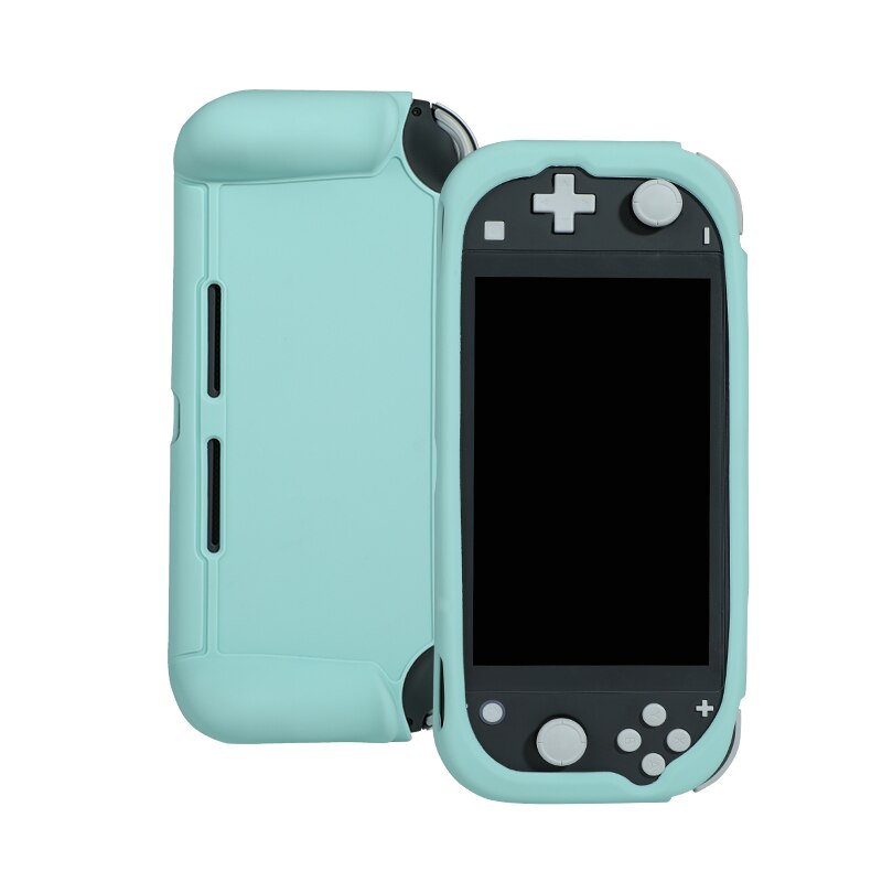 Para nintendo switch lite máquina de jogo capa protetora máquina jogo capa protetora silicone all inclusive escudo protetor: green