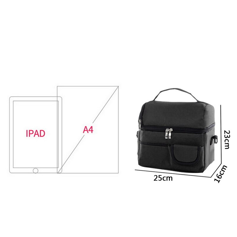 Mittagessen Tasche Für Frauen freundlicher Männer Multifunktions Lebensmittel Picknick Kühler fallen Isolierte Tote Taschen Lagerung Container