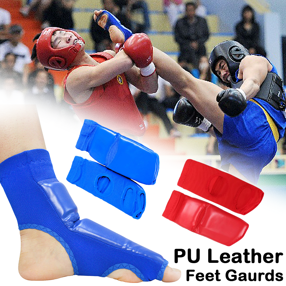 Piedi Protezione Shin Guard,Parastinchi Karate,Paratibia Kick Boxing,Paratibie Muay Thai,Leggere E Resistenti,Facile Da Indossare,Per Allenamento Sparring,Pelle,Arti Marziali Boxe Karatè