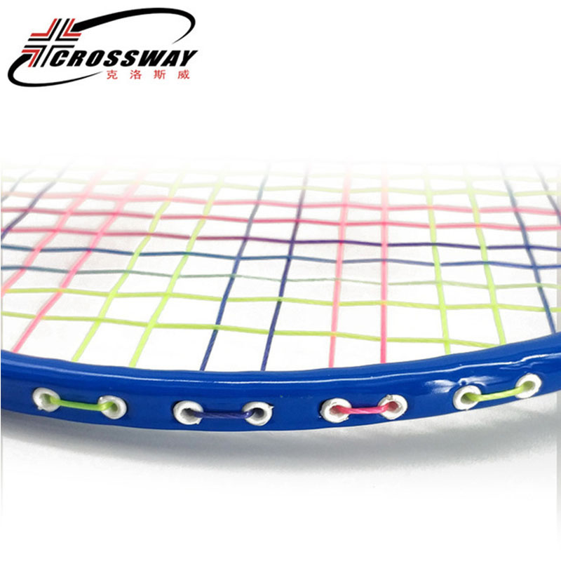 2Pcs Kids Professionele Badminton Rackets Set Kinderen Dubbele Badminton Racket Titanium Legering Lichtste Spelen Badminton Wholesa