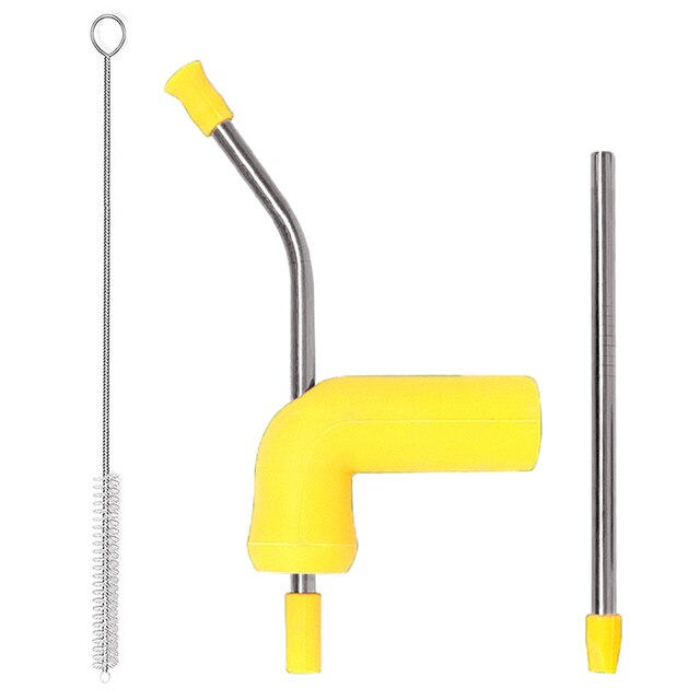 Snorkel-embudo de doble esnórquel para beber cerveza, dispensador para fiestas, festivales, Bar, novedad