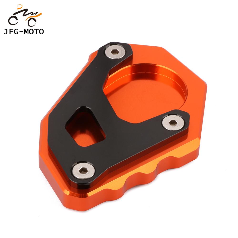 Motorcycle CNC Aluminum Foot Sidestand Kickstand Extension Plate Side Stand For KTM Adventure 1050 1090 1190 1290 ADV