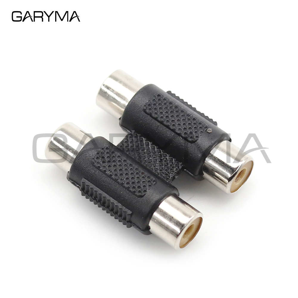 1/10Stck Dual/drei rca Stecker zu Stecker Buchse zu Buchse Stecker Video Audio- CCTV Verlängerung Adapter: Lavendel / 5-9 Stücke