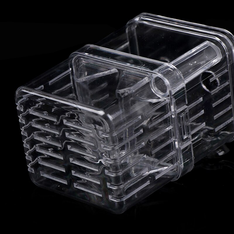 Double-Deck Clear Fish Breeding Isolation Box Aquarium Breeder Fish Tank Hatching Incubator Fish House Home