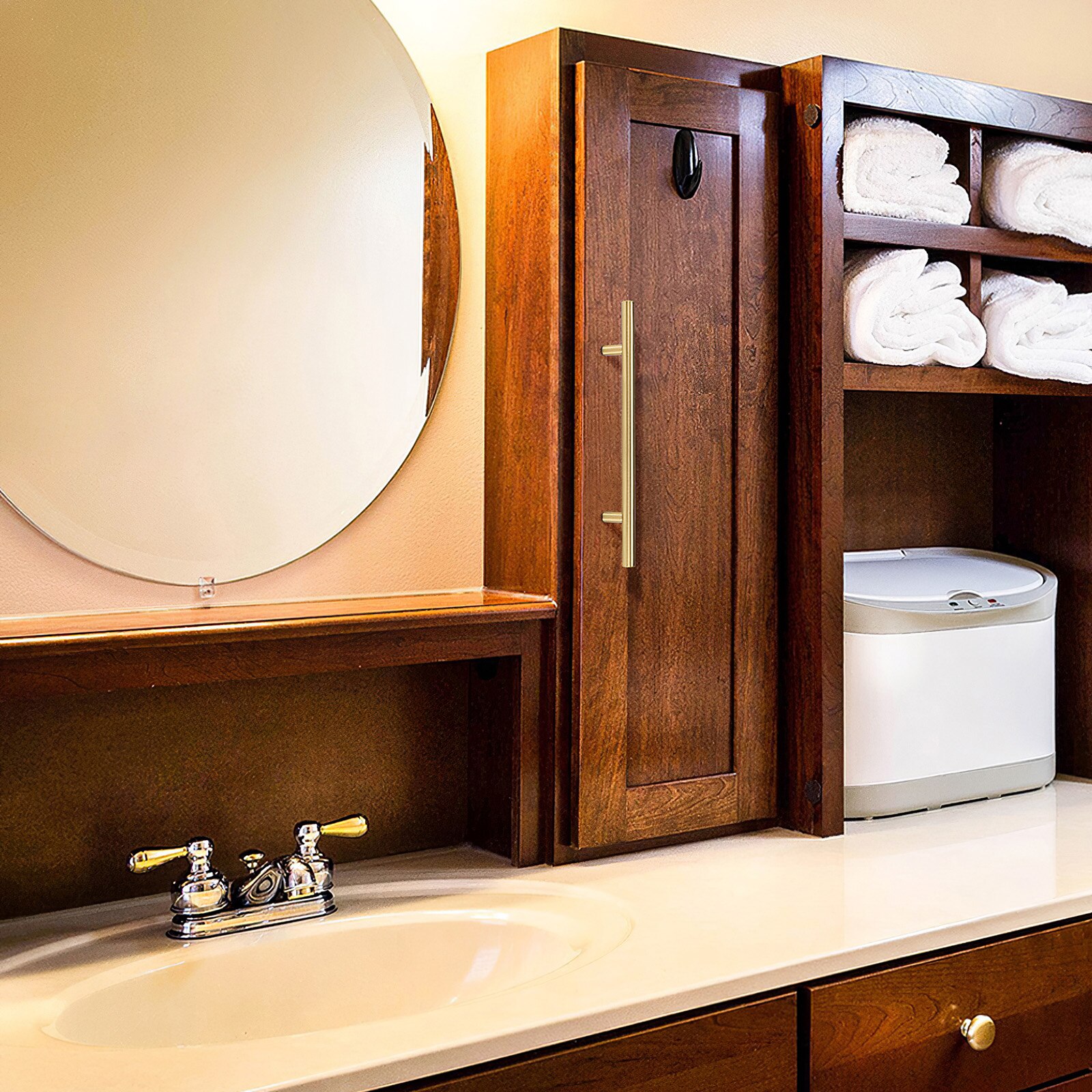 Modern Gold Kitchen Door T Bar Straight Handle Knobs Cabinet Pull Diameter Stainless Steel Handles Furniture Handle