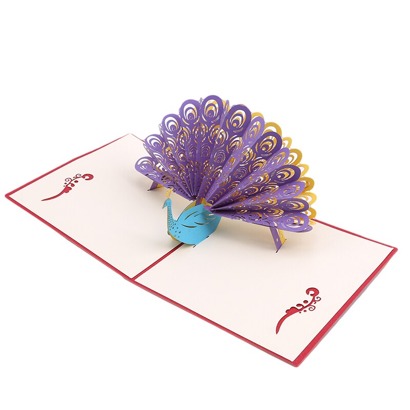 3d popup-kort bursdagskort til jentebarn valentinsdag bursdagskake gratulasjonskort postkort kort med konvolutt