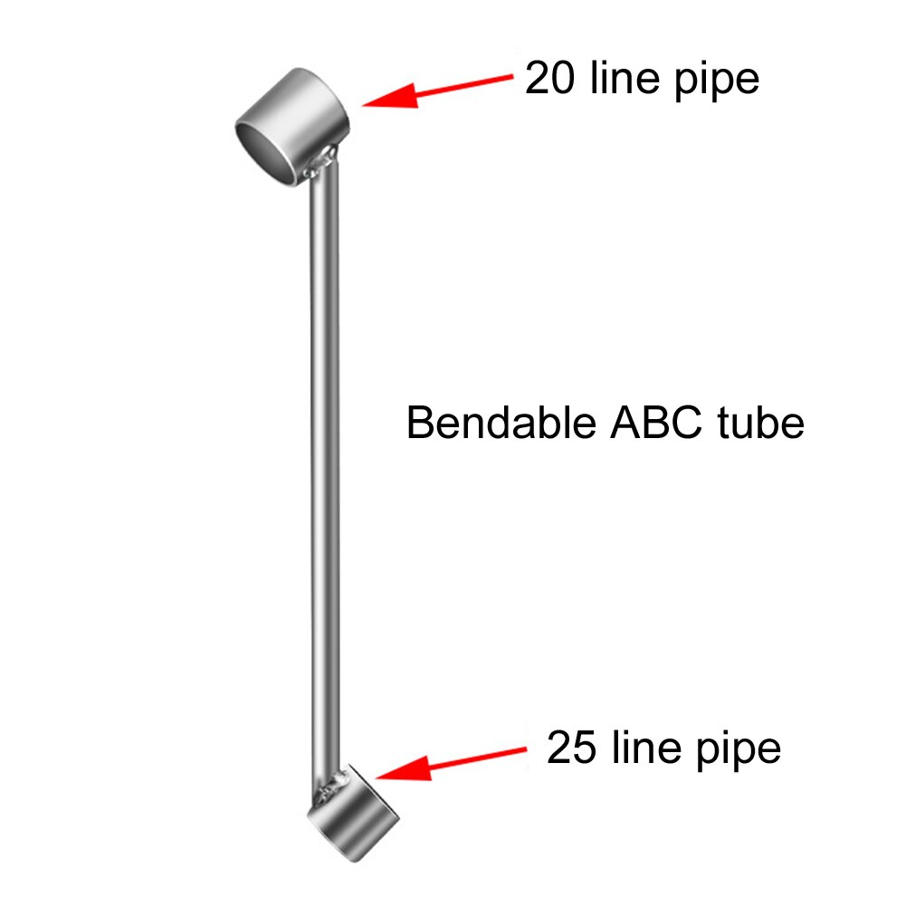 Electrician Rustproof Home Thick Pre Embedded Steel Bending Pipe Sleeve Labor Saving Plumbing Tool Durable Water Hose Universal