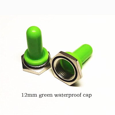 Toggle Switch 16A: Green waterproof cap