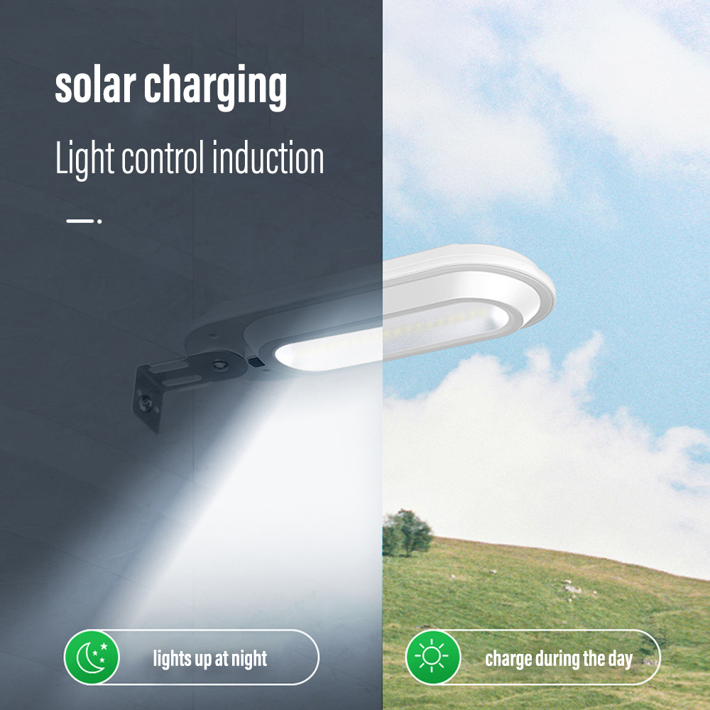 Outdoor Solar Wall Light Street Light, OutdoorWaterproof, Motion Sensor, Security Lighting for Garden, Yard, Path, 4 Modes