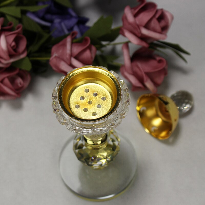 Arabische stijl 2 in kristallen kaarsenhouder wierookbranderstandaard huisdecoratie