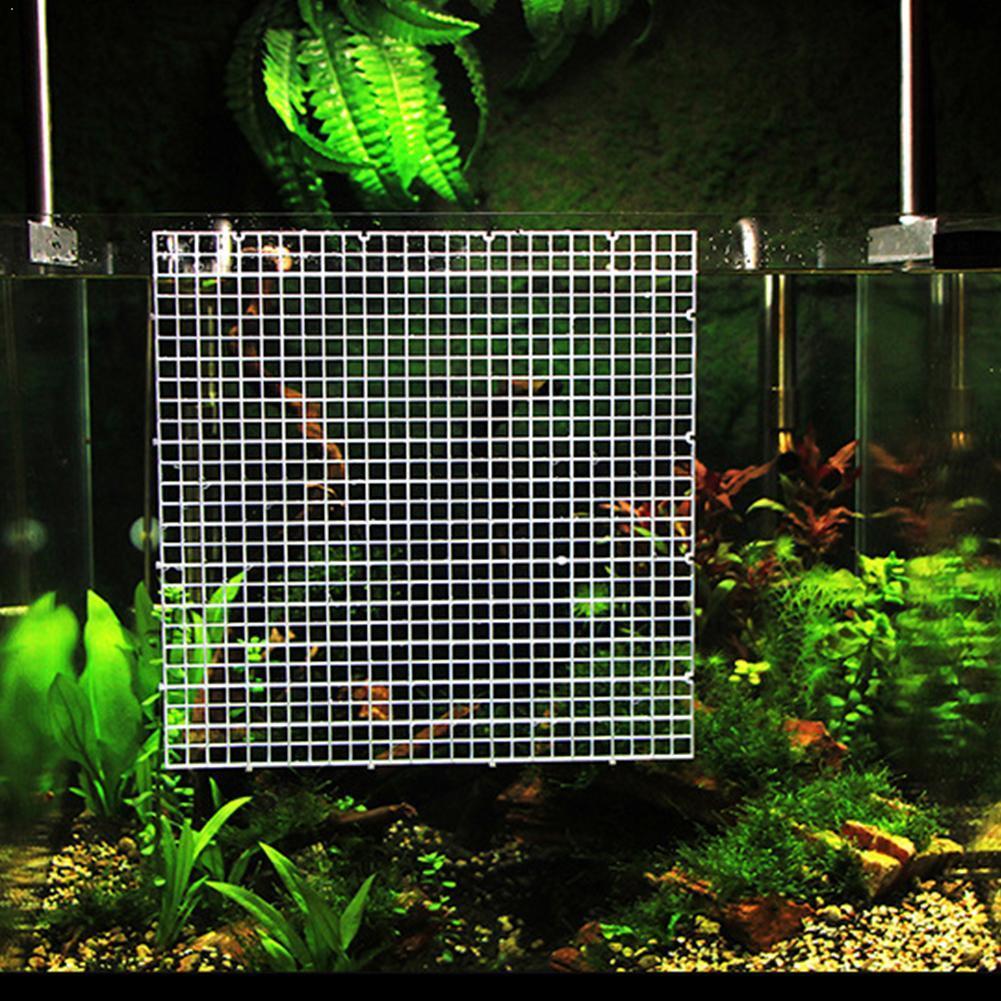 Akvarium under grusfilter akvariumbund isolering gitterdeler svamp rengøringsmateriel bord nettofiltreringsplade