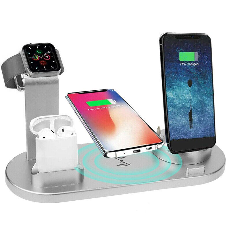 3 In 110W Qi Draadloze Oplader Stand Voor Mobiele Telefoon Snel Opladen Dock Station Telefoon Oplader Voor Airpods Pro voor Apple Horloge