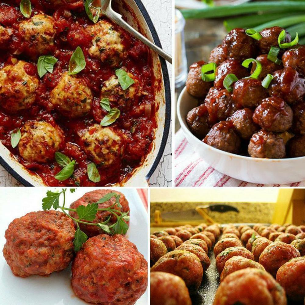 Köttbullar fiskbollsmaskin köttbullar fiskbollsmaskin säker använd vara flera och hygieniska är burk och gånger  r8 m 6