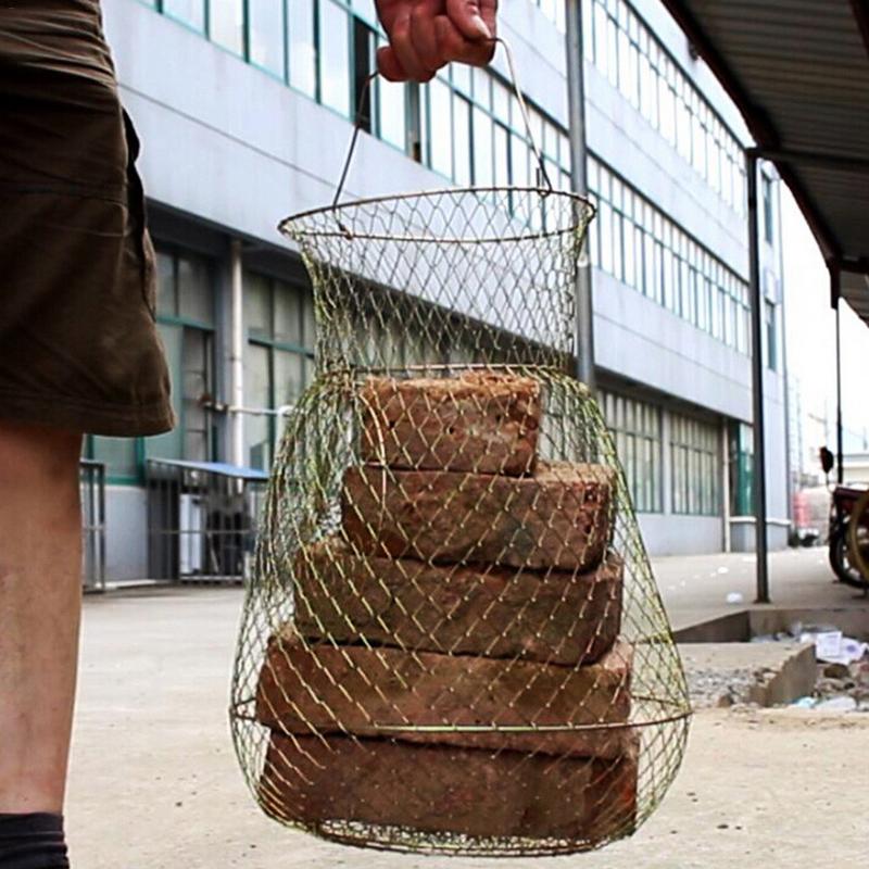 anti-hengende sammenleggbar ståltråd fiskemerd fisk vokter Gud holdbarhet bærbarhet sammenleggbar bærbar og praktisk
