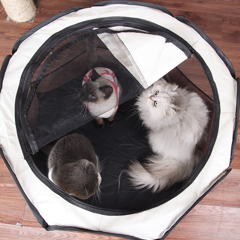 Chenils extérieurs portables clôtures maisons de tente pour animaux de compagnie pour petits grands chiens pliable parc intérieur chiot Cage chien caisse salle de