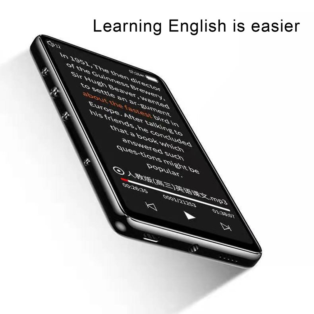 C98 MP3 lecteur de musique MP4 regarder film vidéo MP5 baladeur FM Radio E-Book enregistrement haut-parleur 8GB sans fil