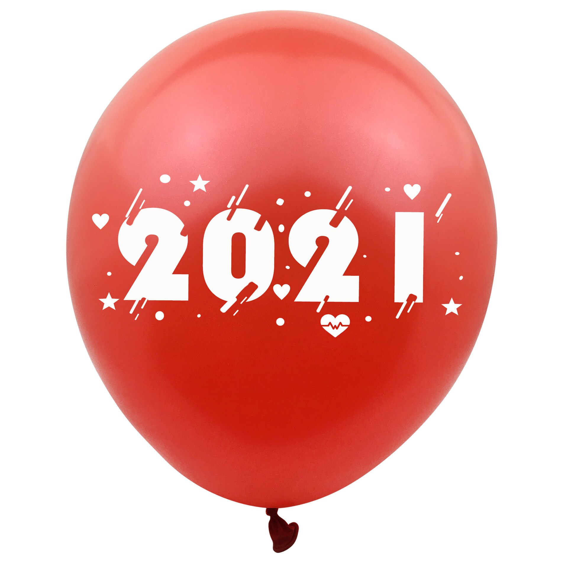 10 stk 12 tommer glade år tal trykt latex balloner år tema fest dekoration balloner